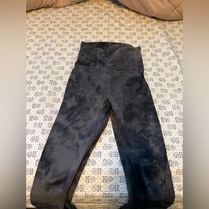 LULULEMON GROOVE PANTS SIZE 4 DIAMOND DYE